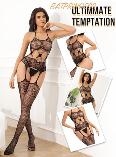 Women Fishnet Bodystocking