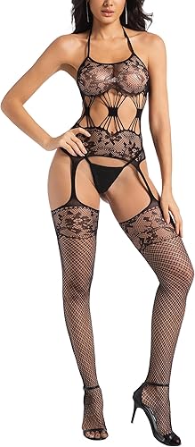 Women Fishnet Bodystocking