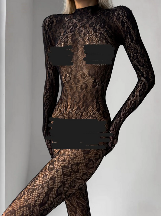 One Piece Costume bodystocking translucent bodysuit